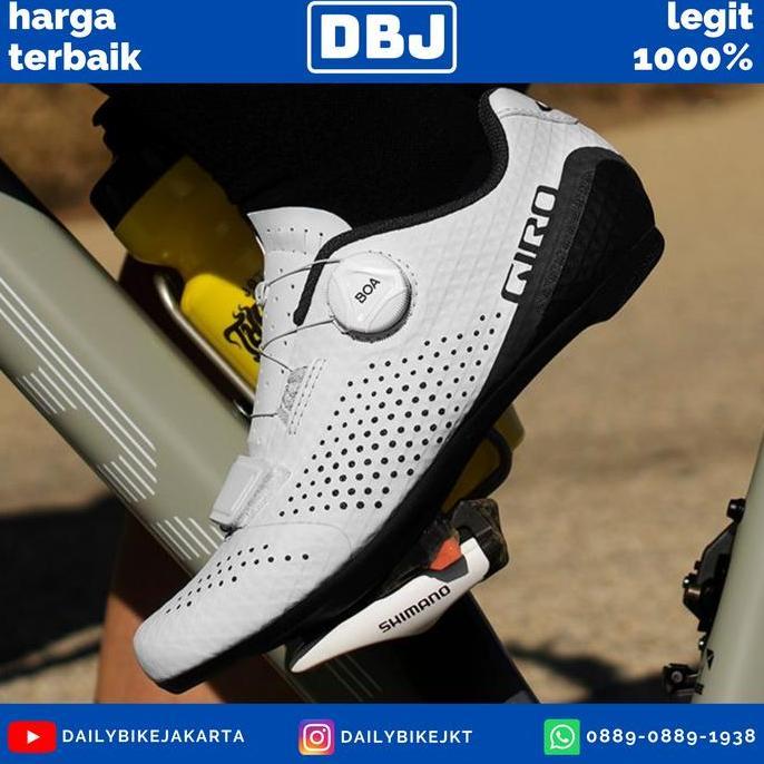 Sepatu Cleat Shoes Roadbike Giro Cadet Carbon Original 100%