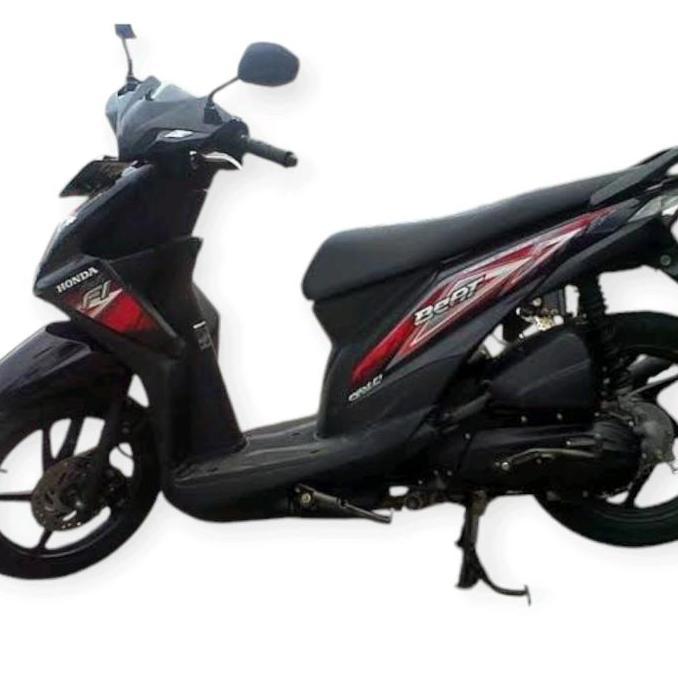 Stiker Striping Motor Honda Beat Fi 2014 Beat Esp Hitam Full Body - Motorcycle hondaa