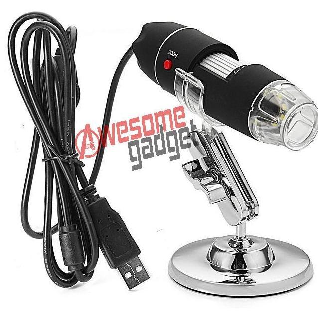 Mikroskop Digital 1600x 8LED USB 1600x Zoom Digital Microscope murah