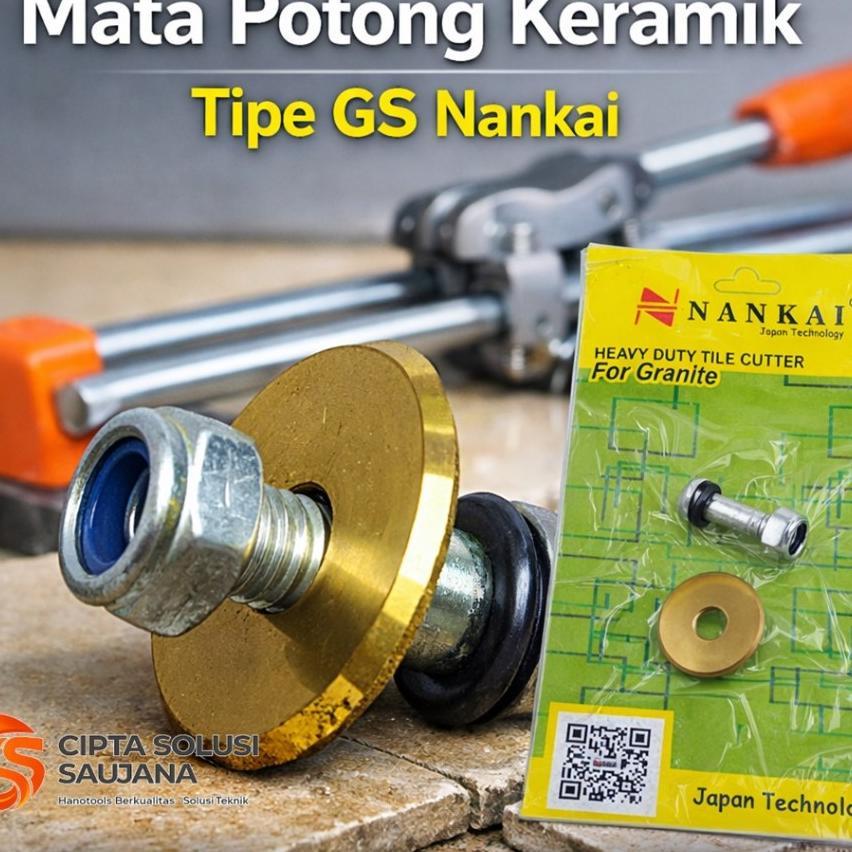 Nankai Mata Pisau Potong Keramik Granit Dorong Sorong Manual Tipe Gs Alat Potong Tekel Tile Cutter
