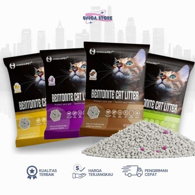 Pasir Kucing Bentonite Napping Cat Litter 5Litter