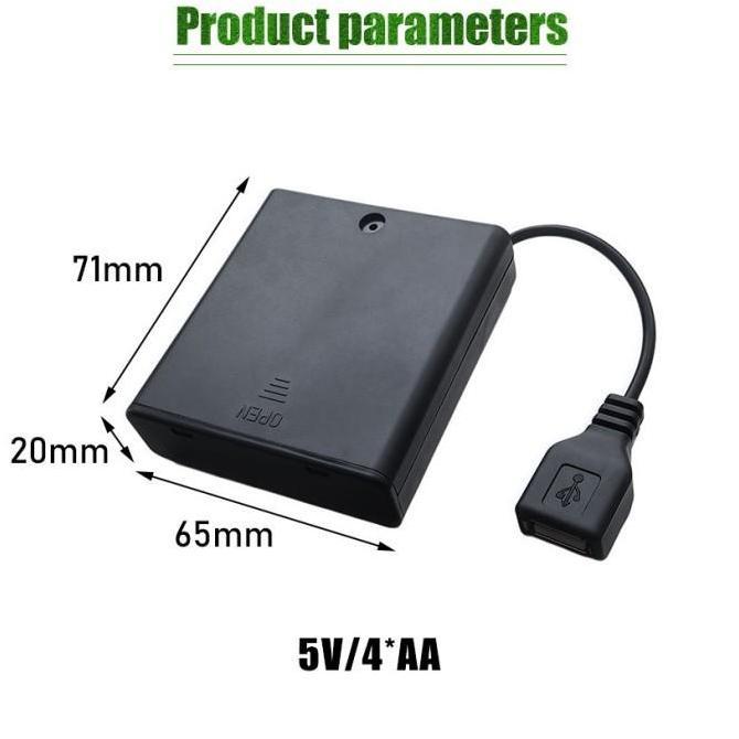 BLAZONE Power Bank Case Battery 18650 Lithium Kotak Holder Dudukan AA Baterai Dengan Lampu Display U