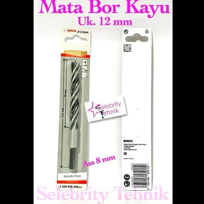 Mata Bor Kayu 12 mm Bosch