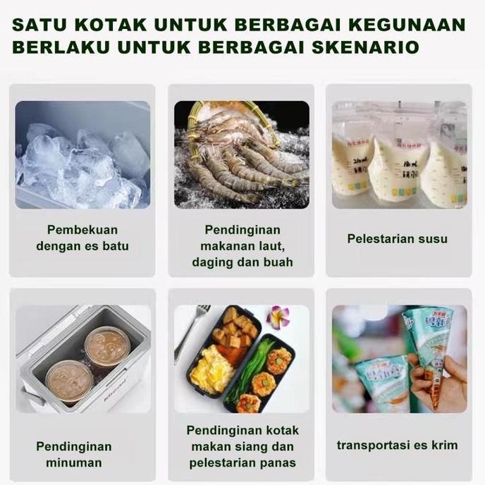 WildJoy Camp Cooler Box Kotak Makan Siang Serbaguna Ekstra Besar Tahan Air Dan Anti Bocor Tas Teriso