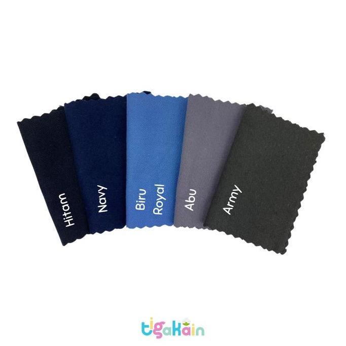 Giocare- 0.5 Meter Kain Canvas Twill Bahan Kanvas Twill/ Cotton Twill