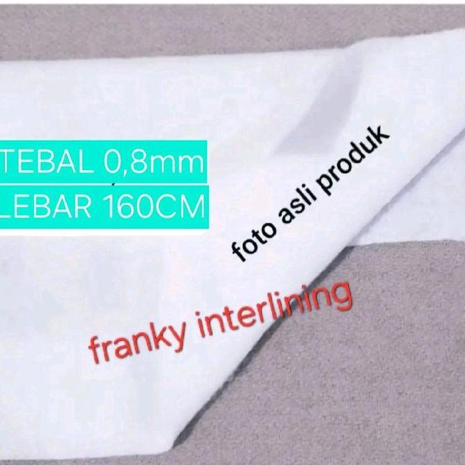 Giocare- Dakron Press Tebal 0,8Mm Lebar 160Cm Harga Per Meter