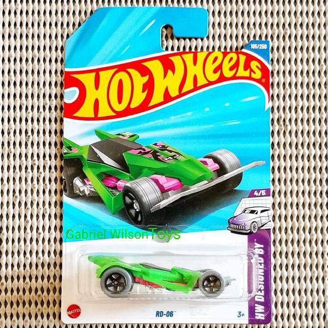 Hot Wheels RD 06 - Green Pink