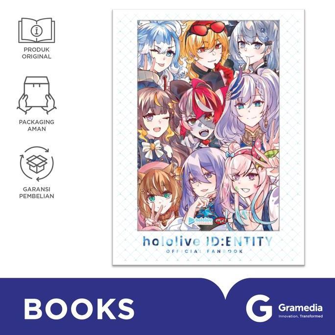 Lansungkirim- Buku Hololive Id Entity Official Fanbook