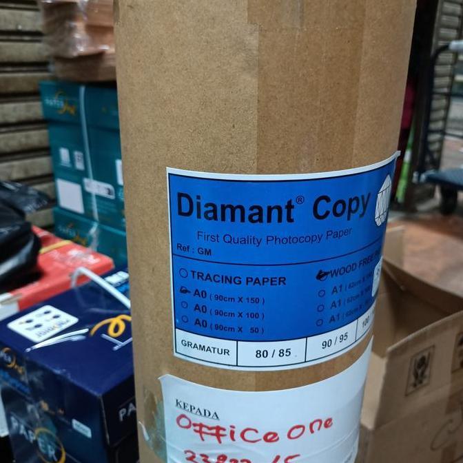 Lansungkirim- Kertas Plotter A0 150M Diamant