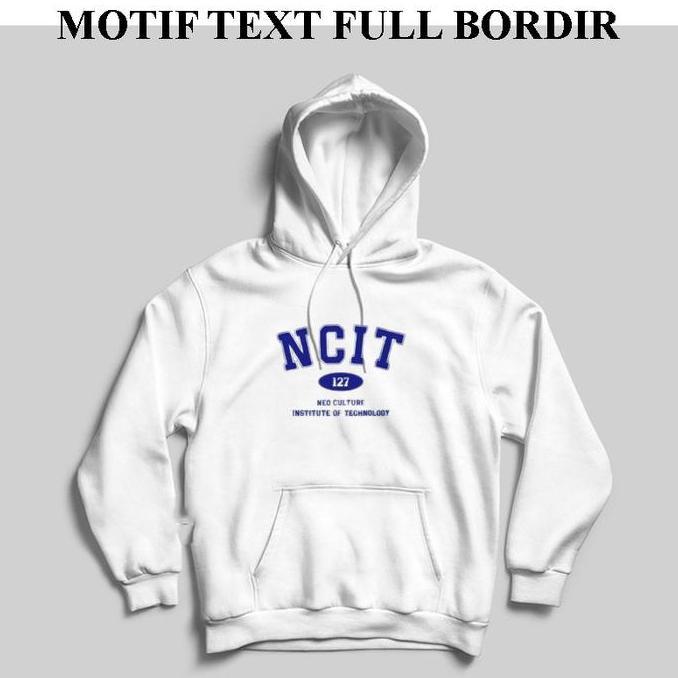 Lansungkirim- Hoodie Nct 127 Abu Bordir Ncit Neo Culture Technology