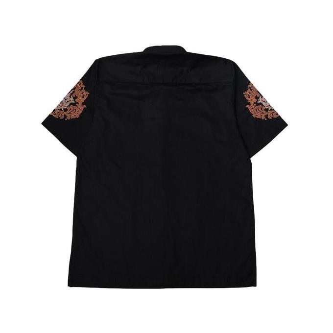 Wekup Bastoh Baju Koko Pria Bordir Kuro