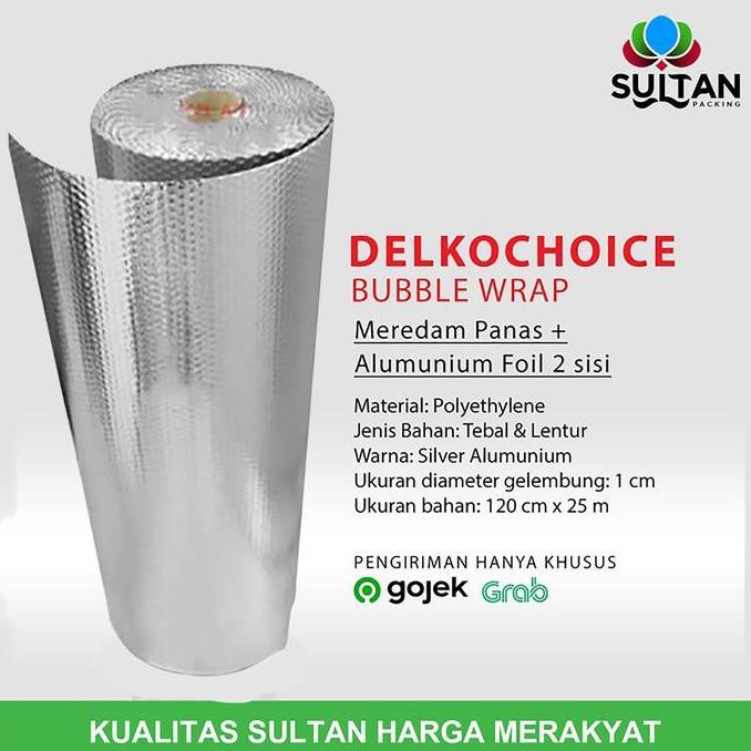 Aluminium Foil Bubble | Insulasi Atap | Peredam Panas Atap ROLL