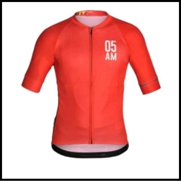 TERLARIS [COD] JERSEY SEPEDA SUB JERSEY 05AM RED ORIGINAL S 