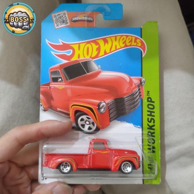 hot wheels 52 chevy merah