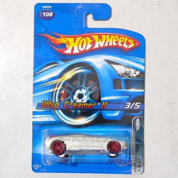 Hotwheels Hot Wheels Whip Creamer II putih 2005 White Heat