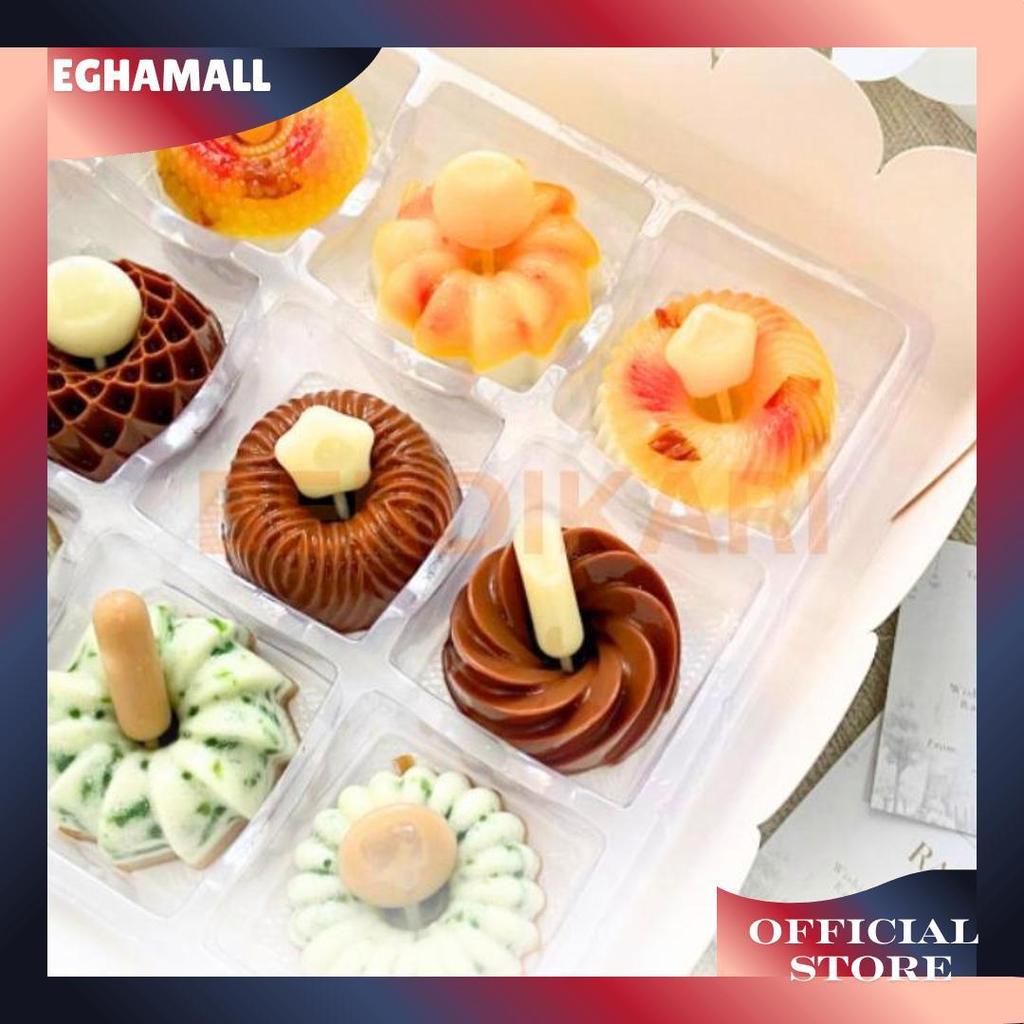 BD Cetakan Puding Mini Kue Talam Bolu 50ml BPA Free Food Grade Plastik / Cetakan Kue Bolu Mini BOS P