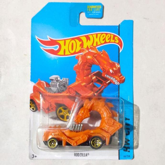 Hotwheels Hot Wheels Rodzilla orange 2014 HW City base besi