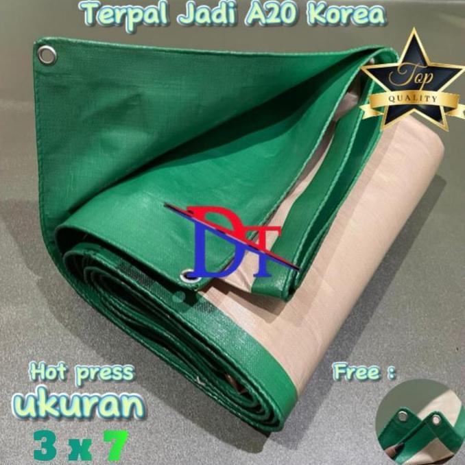 Terpal Plastik A20 Ukuran 3x7 Korea Super Tebal