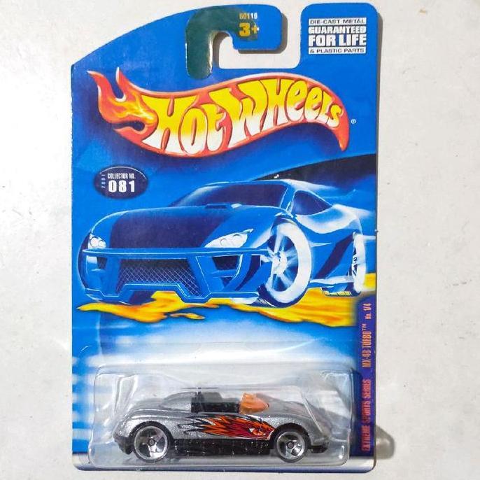 Hotwheels Hot Wheels MX48 MX 48 Turbo silver 2001 Extreme Sports Series