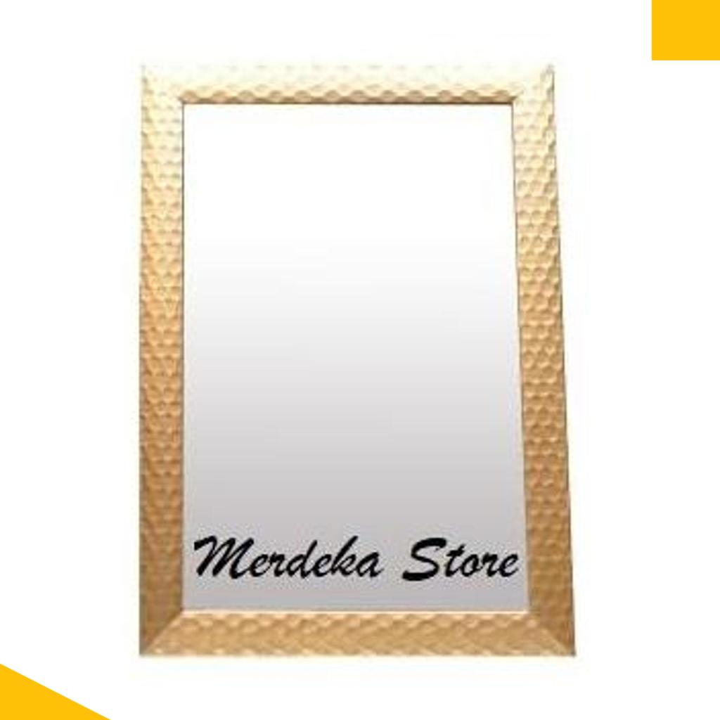 Informa - Cermin Dinding - Wall Mirror F1213 60X90Cm Gold