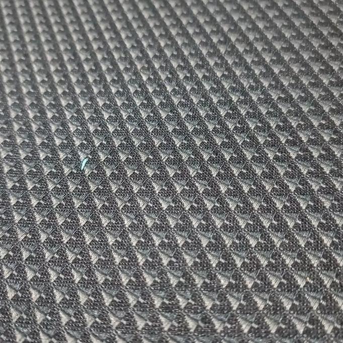 Kain Jok Mobil Fabric Hitam bintik abu Cocok untuk Jok Recaro Katana