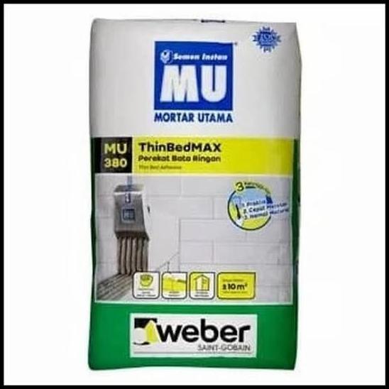 SEMEN PEREKAT BATA RINGAN/MORTAR UTAMA 380 (40 KG)