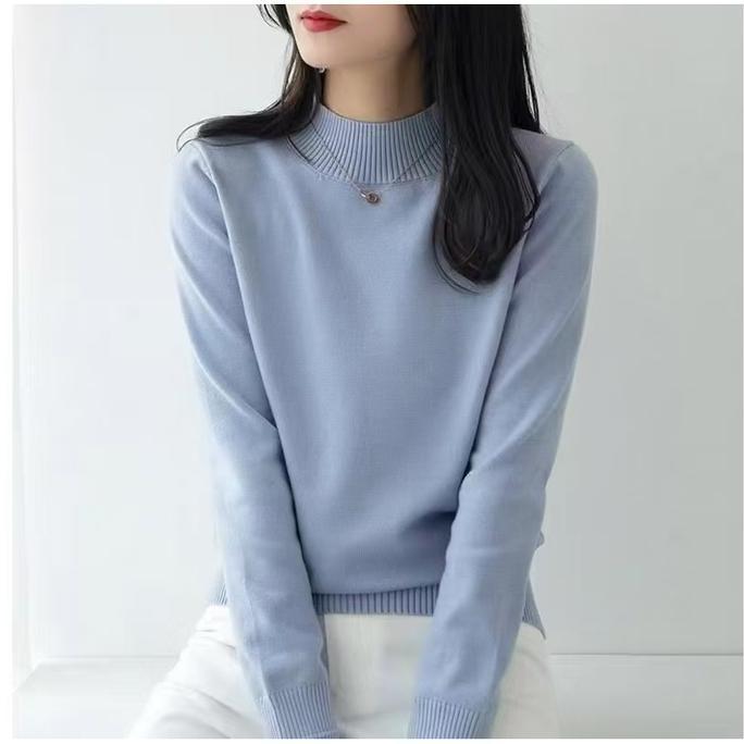 WOMEN WINTER SWEATER BAJU SWEATER WANITA DEWASA MUSIM DINGIN BAHAN TEBAL BULU HANGAT FASHION