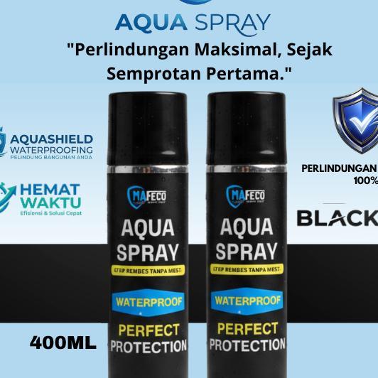 Aqua Spray | Seal And Protect | Cairan Anti Bocor | Rubber Sealant Spray 400Ml