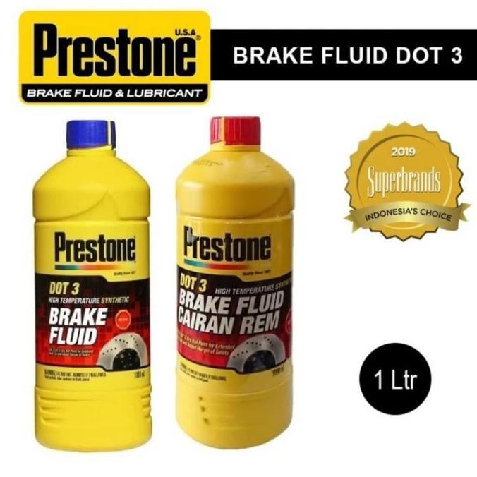 MinyakRem/OliRem/BrakeFluid PrestoneDot3/Dot31L/1 L/1000ml