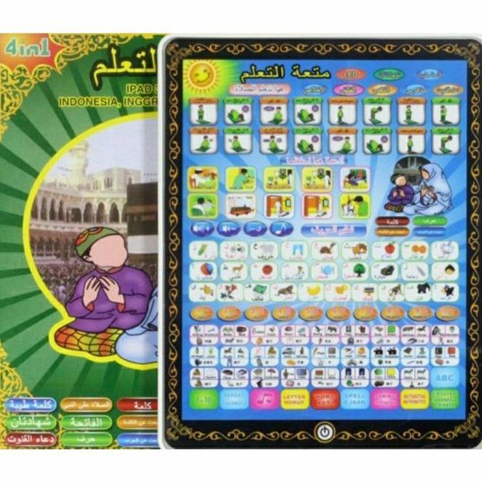 TERLARIS!! MAINAN EDUKASI MUSLIM PLAYPAD 4 BAHASA