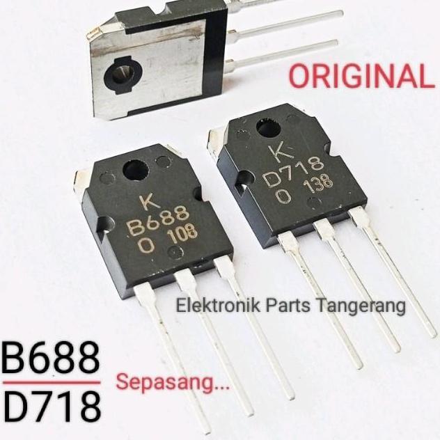 Transistor D718 B688 Tr B688 D718 (Satu Set) 2Sd718 2Sb688 Harga Khusus