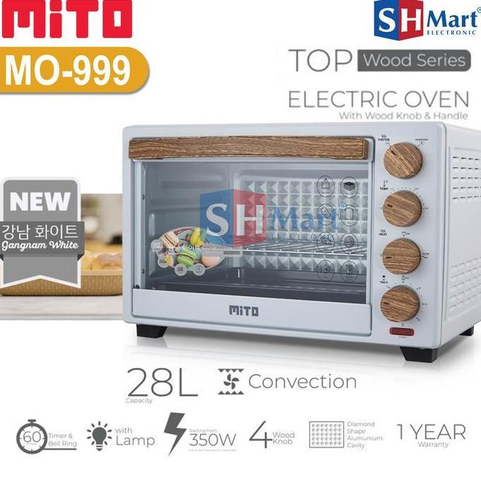 Mito Mo 999 Oven Listrik Lowwatt 28 Liter Mo999 (Medan) Pasti Promo