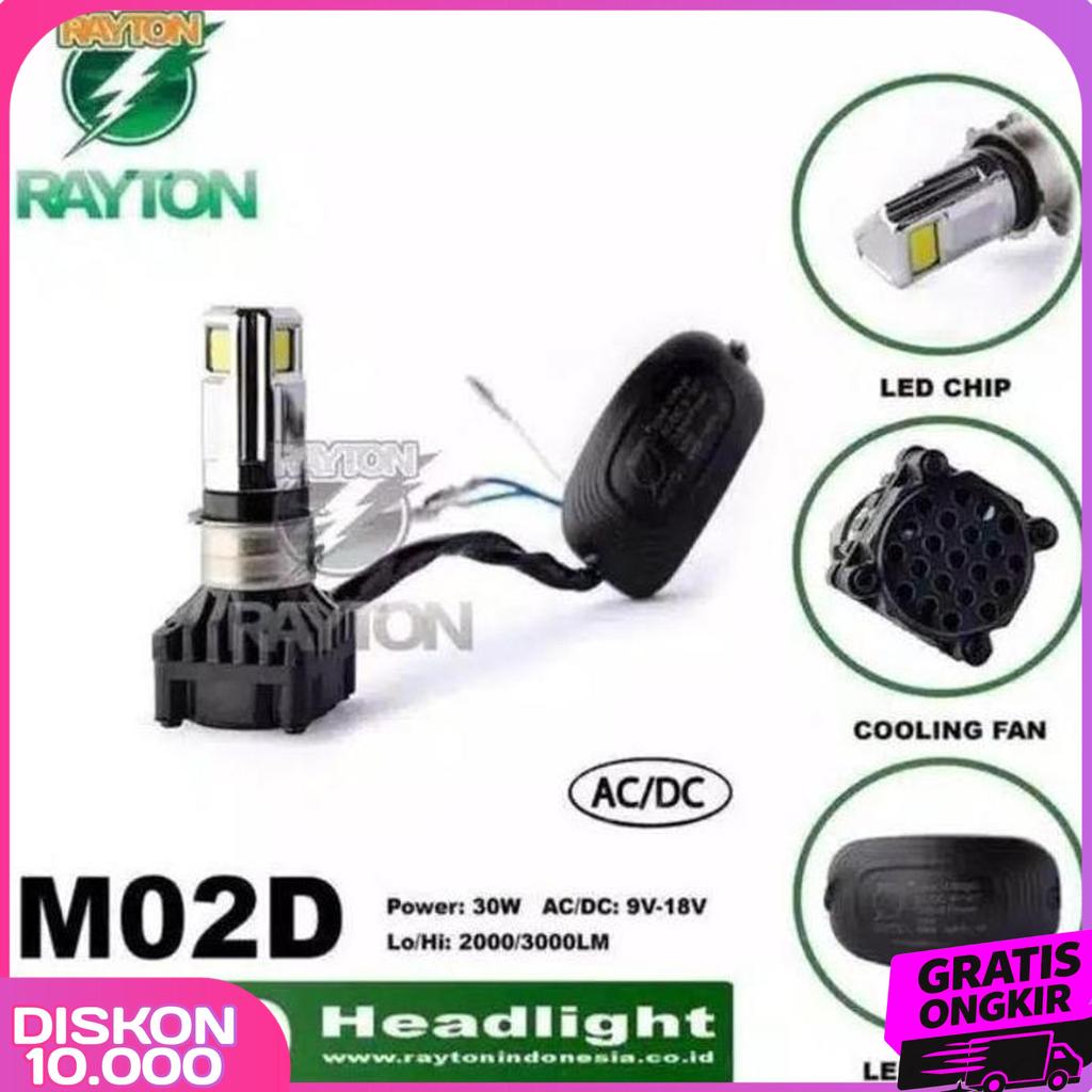 Lampu Led Vario 125 Beat Street Mio M3 Dll Rtd 3 Sisi Putih Garansi