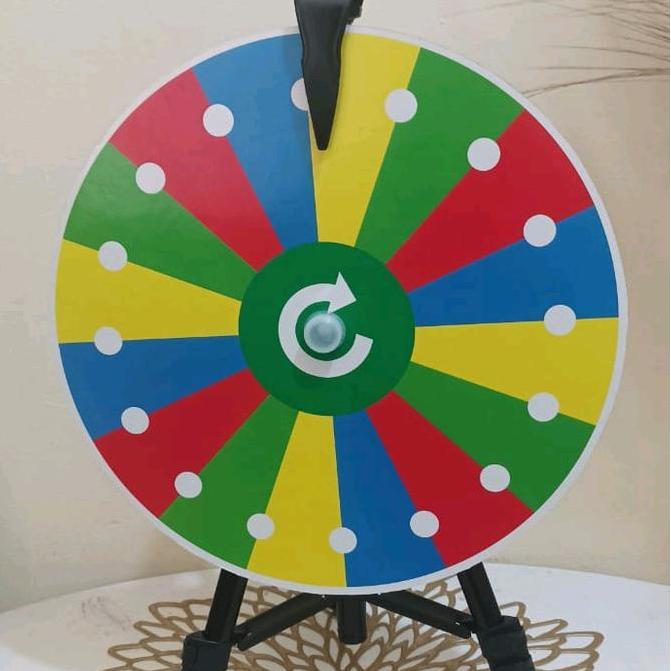 RODA PUTAR / /RODA UNDIAN cm /wheel of fortune/lucky spin/Roulette