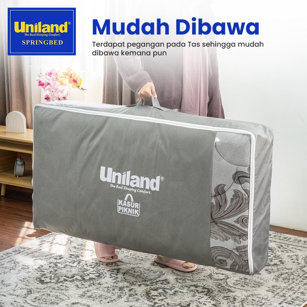 Uniland Kasur Lipat 90X200 Bonus Tas Kasur - Busa Gulung Lantai Travel