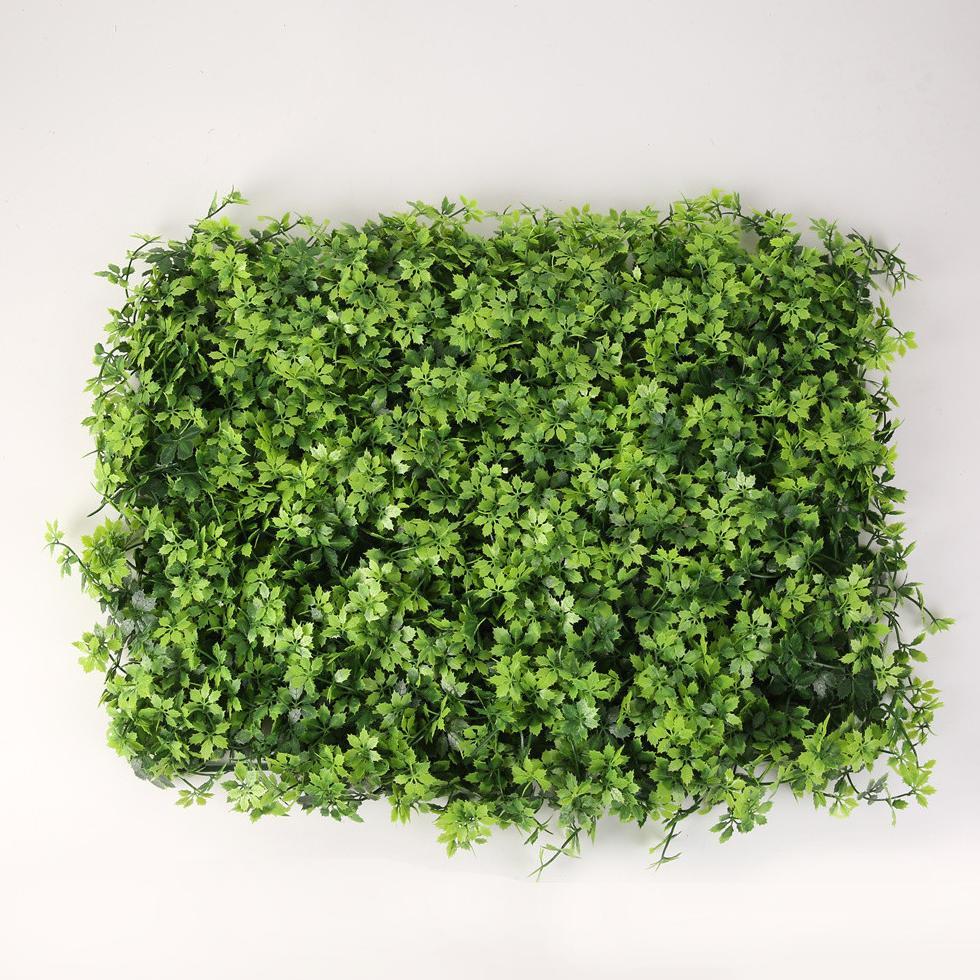Artificial Flower Rumput Dinding Bunga Hias Pagar Sintetis Rumput Dekorasi Hijau Plastik Rumput Pada