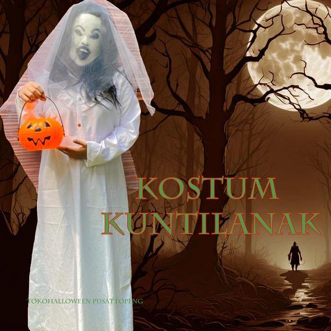 BAJU KUNTILANAK HANTU INDONESIA