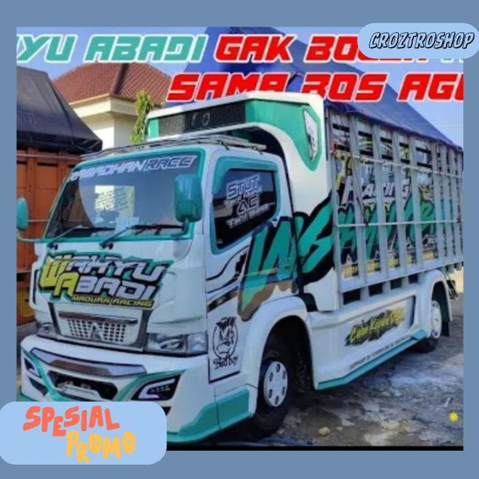 Pola Stiker Miniatur Truk Wahyu Abadi 02