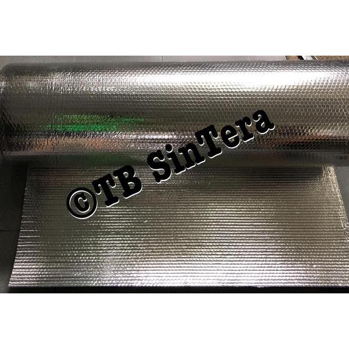Alumunium Bubble Foil / Metalazing Insulasi Peredam Panas Almunium