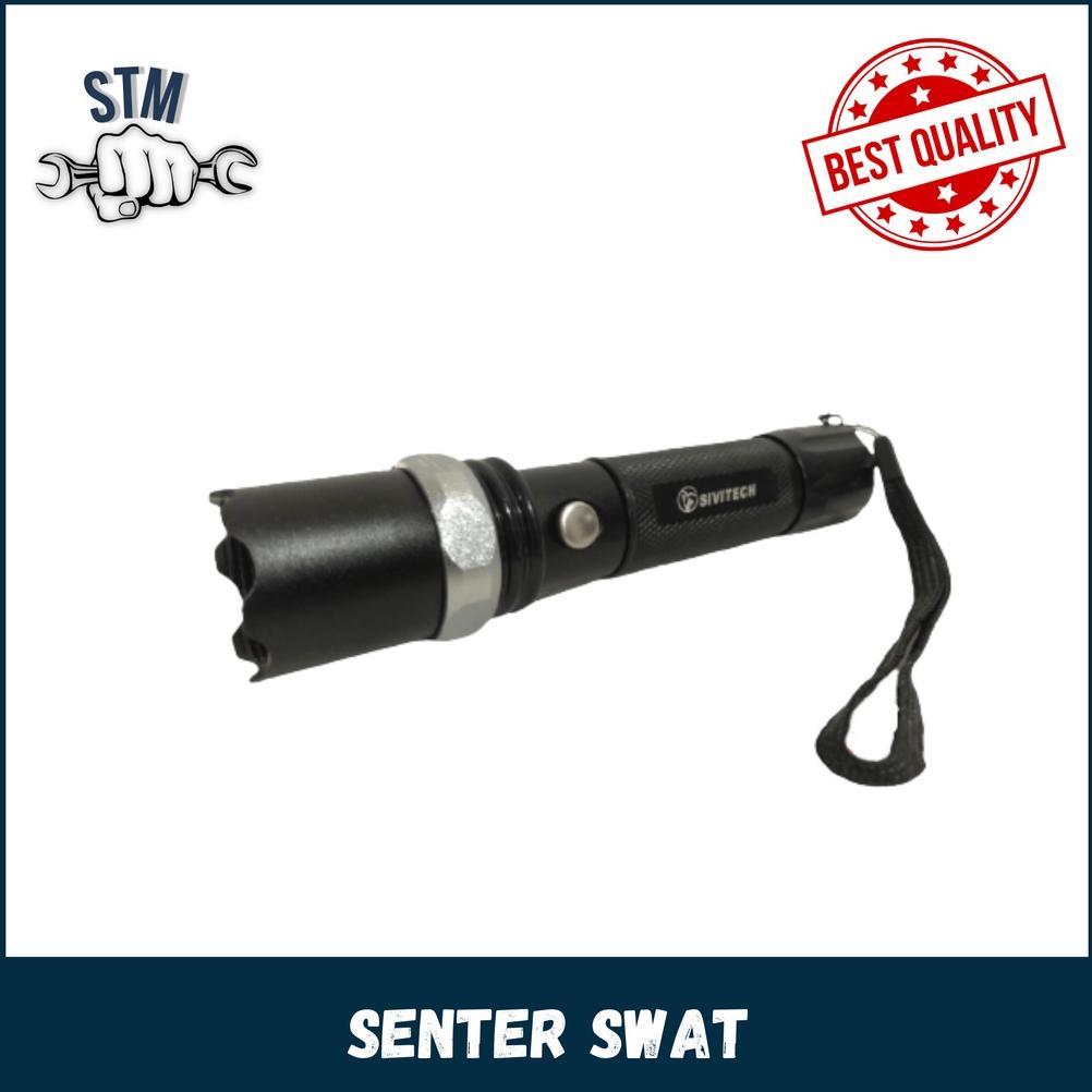 Senter Swat / Senter Police / Senter Multifungsi untuk Lalu Lintas original