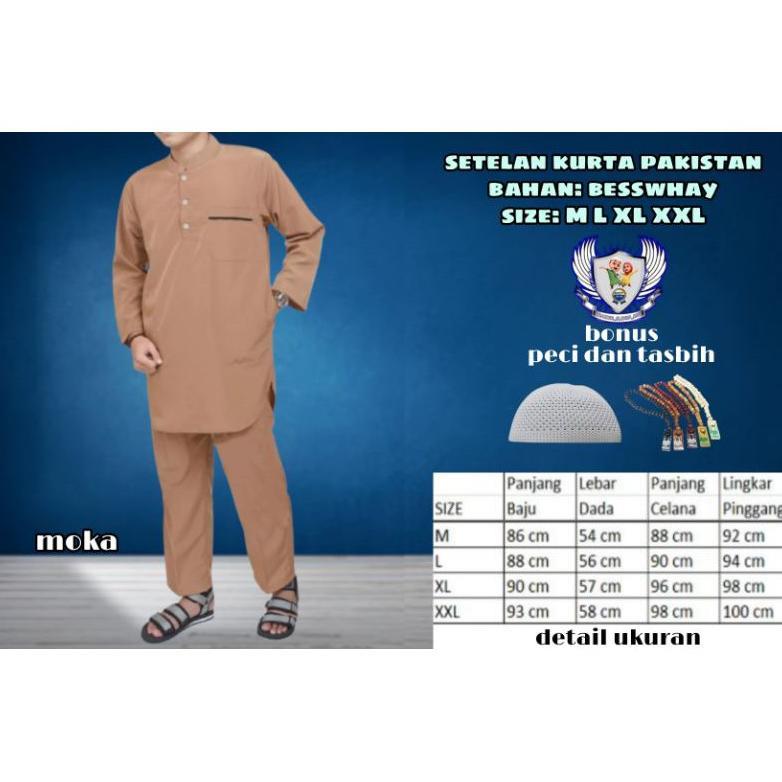 RECOMMENDED SETELAN BUSANA MUSLIM PRIA DEWASA. SETELAN PAKISTAN DEWASA. SETELAN KURTA DEWASA. SETELA