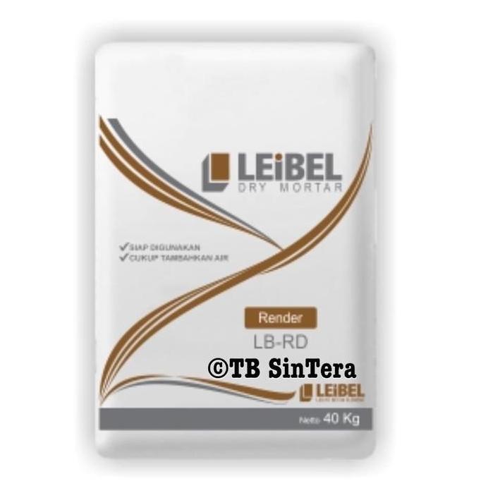 Leibel Semen Mortar Render Bata Ringan 40 Kg Lb-Rd