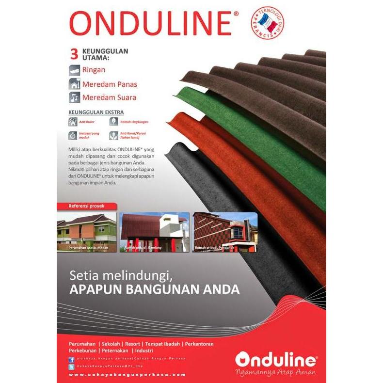 Atap Bitumen Onduline