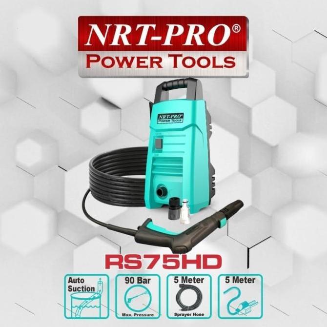 TERMURAH - mesin JET cleaner NRT Pro RS75 HD High Pressure Washer NRT RS75HD