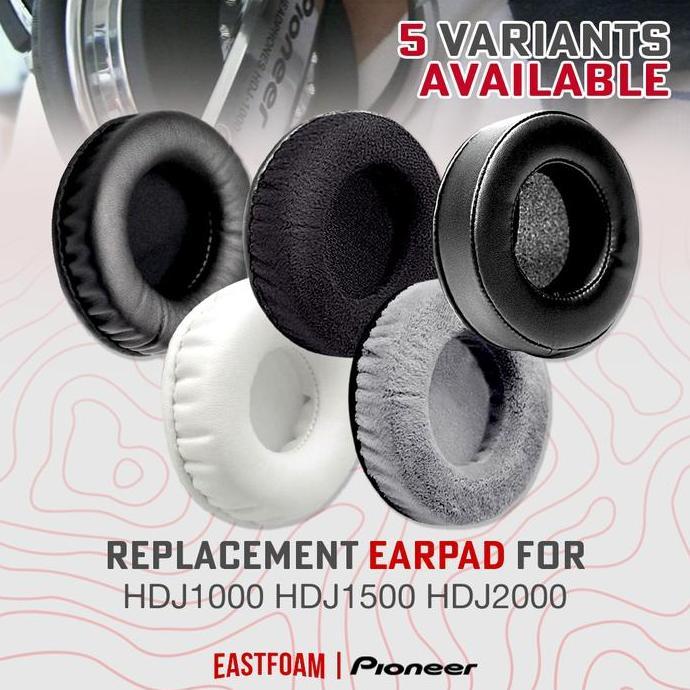 Busa Earpad Pioneer HDJ1000 HDJ2000 HDJ1500 HDJ 1000 HDJ 2000 HDJ 1500