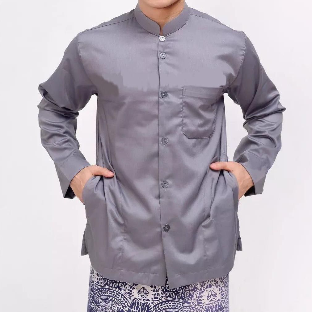 Garansi Baju Koko Lengan Panjang Pria Baju Koko Buat Grub Hadroh Sholawatan