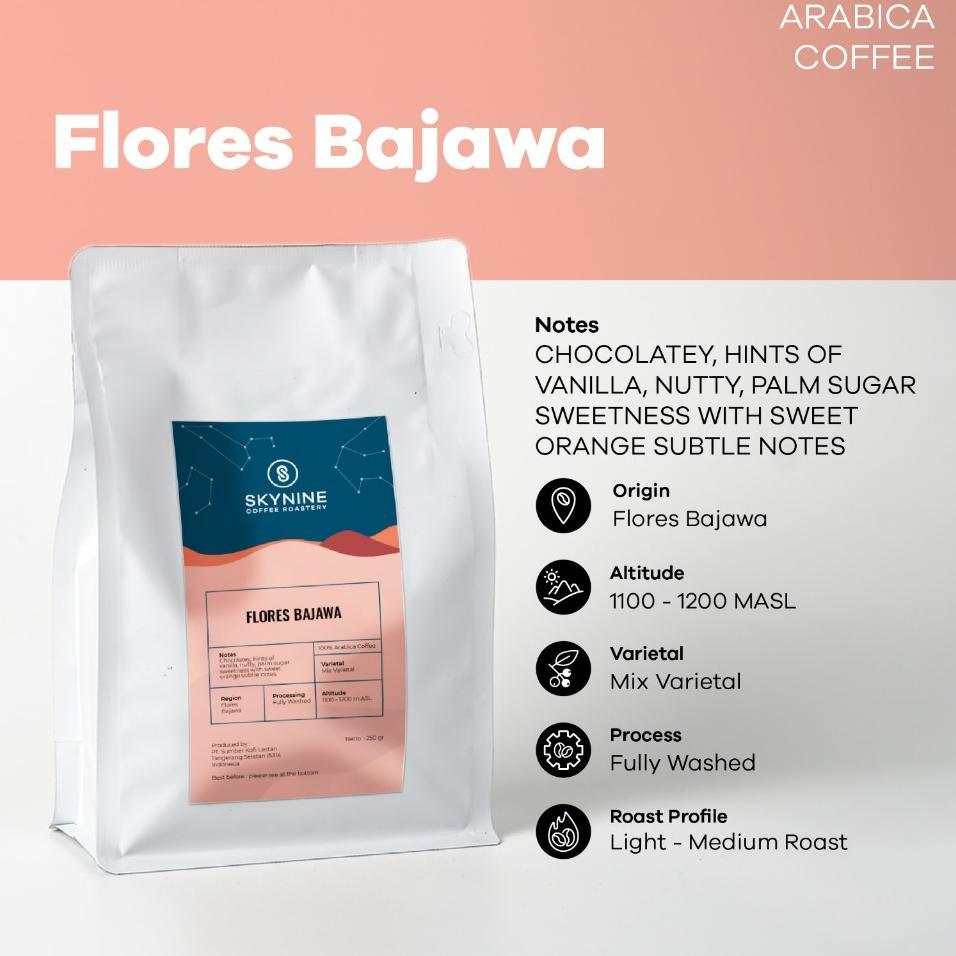 Biji Kopi Arabika Flores Bajawa Fullwashed Process