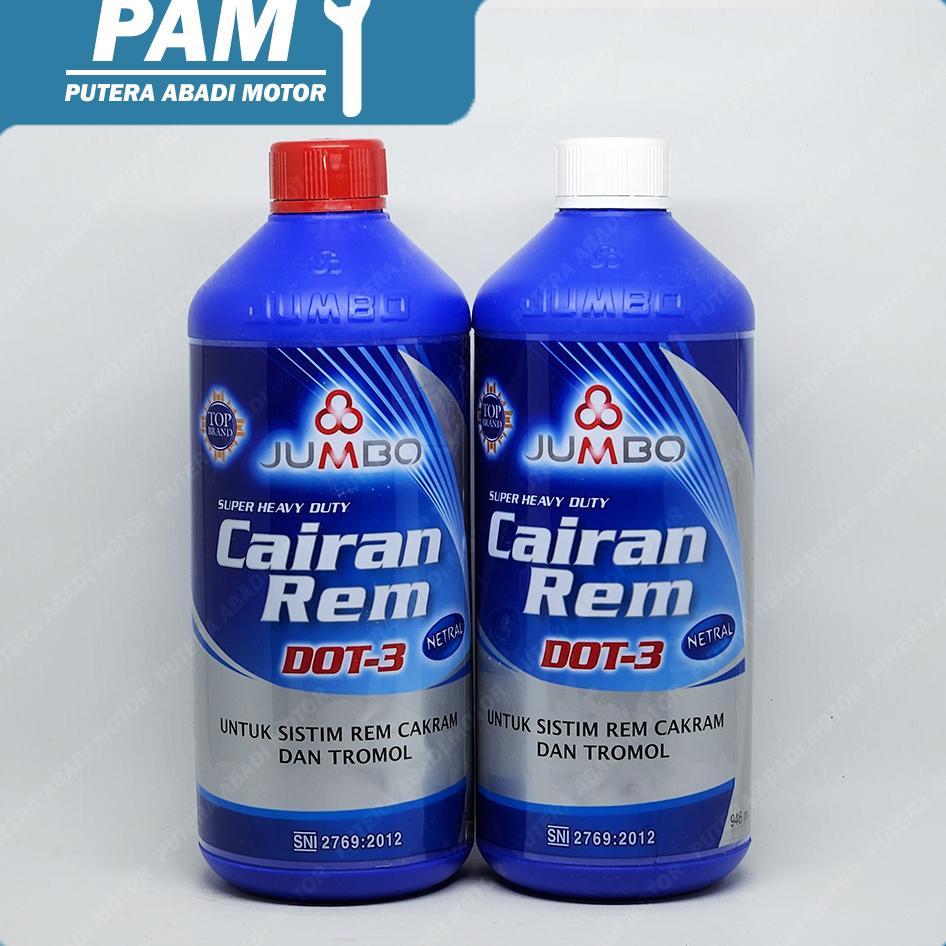 Minyak Rem Jumbo 1 Liter Dot 3 Neutral Original