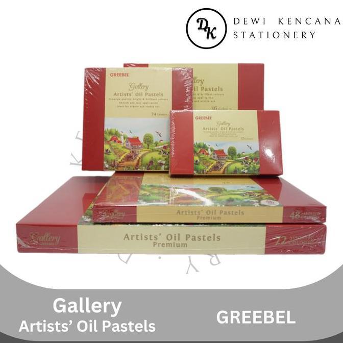 Crayon Oil Pastels Artist 12 - Artist 24 - Artist 36 Greebel SS