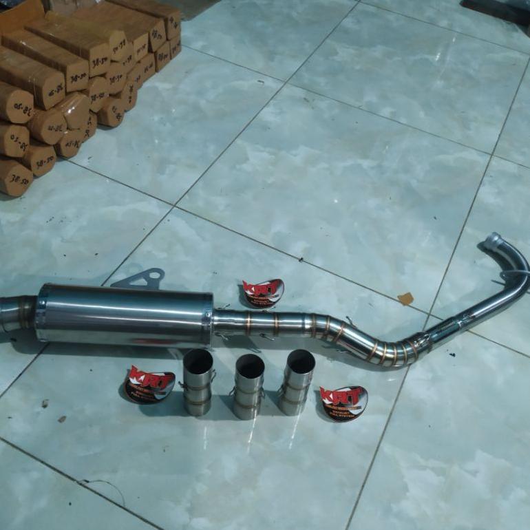 Hot Deals Slip On 38 Ke 38 Free 2 Per Sambungan Memperpanjang Knalpot Racing Klx Crf Dtracker Vario 